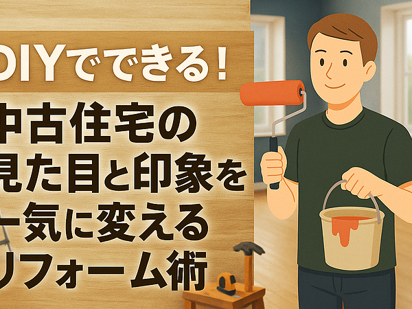 DIYでできる！中古住宅の見た目と印象を一気に変えるリフォーム術の画像